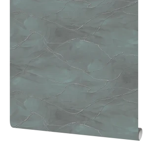 Обои флизелиновые Сага зеленые 1.06 м 4366-9 89417228 STLM-2090666