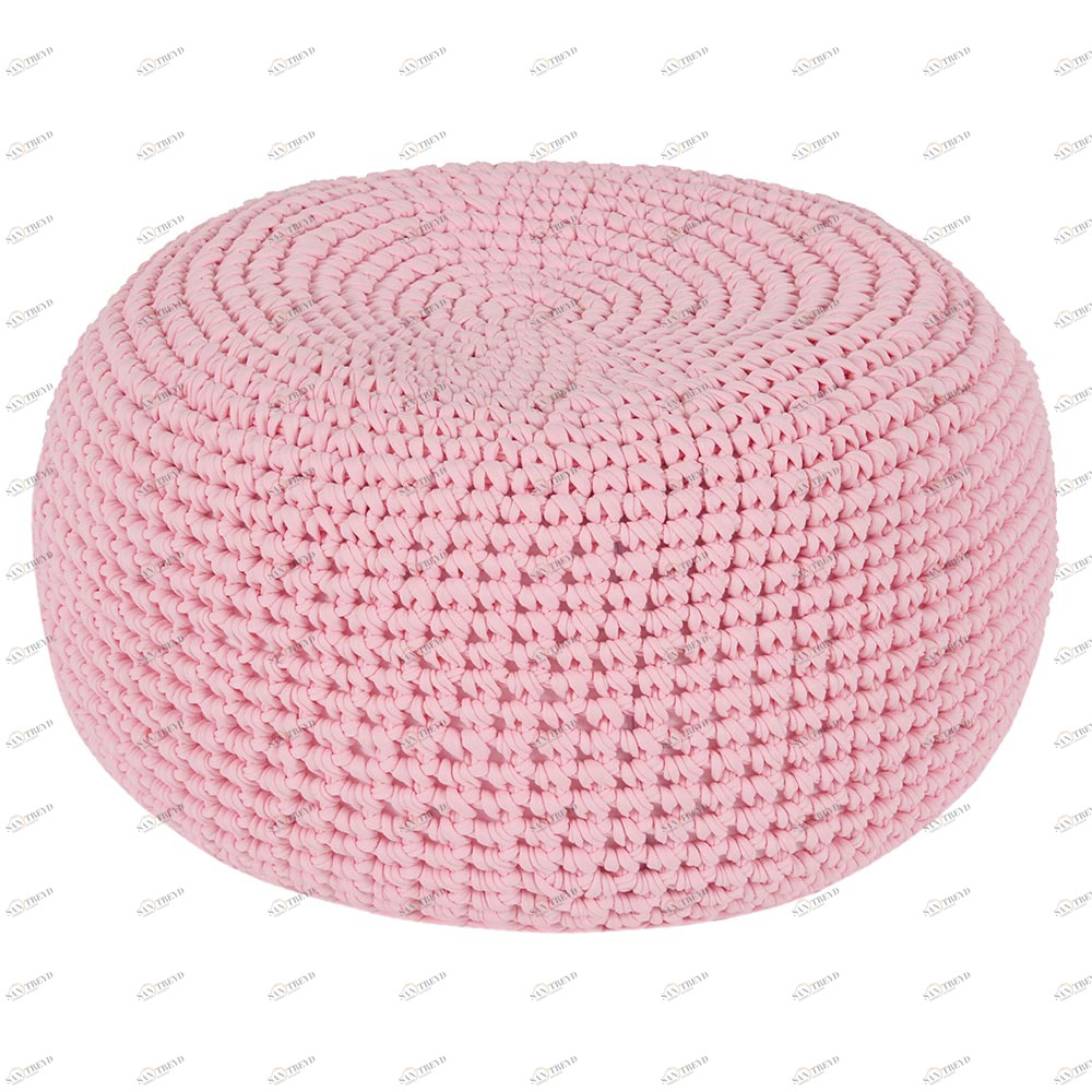 Вязаный пуф Розовый VAMVIGVAM  281928 Розовый Santreyd 