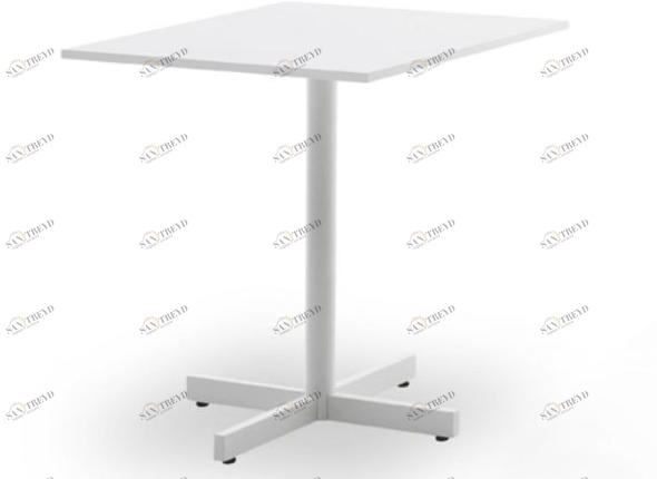 GES Group Прямоугольный стол из стали и дерева sun-id-1484481