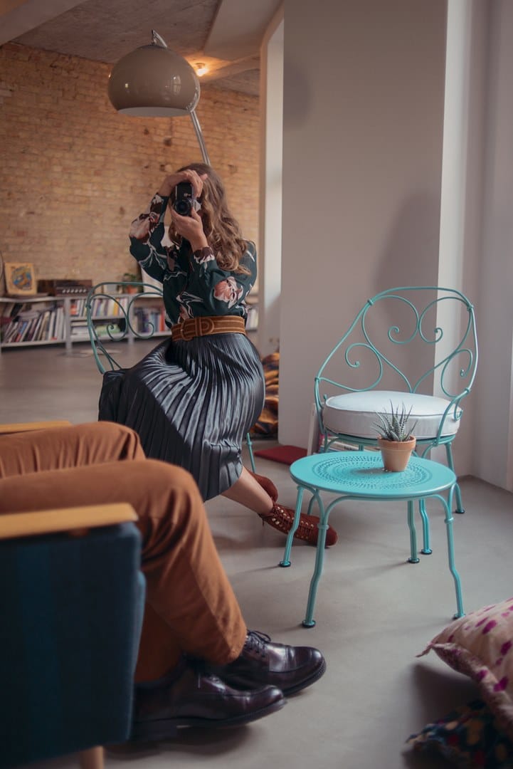 Стальной круглый садовый стол Fermob 1900 ARCH-00033103 - Вид №8