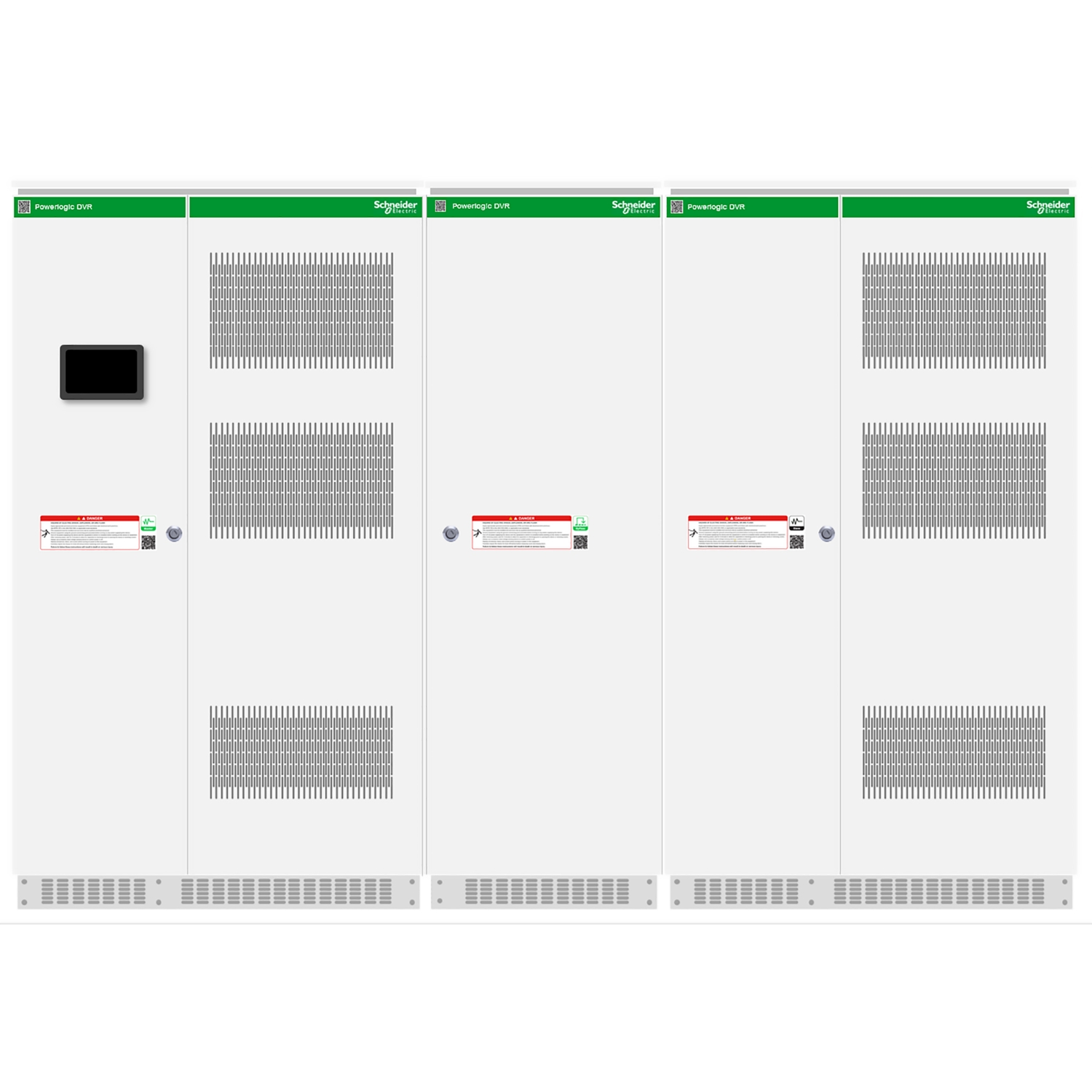 DVR50040400M Динамический компенсатор искажений напряжения, 500 кВА, 400 В, 40 % макс.провал, ведущий модуль Schneider Electric 
