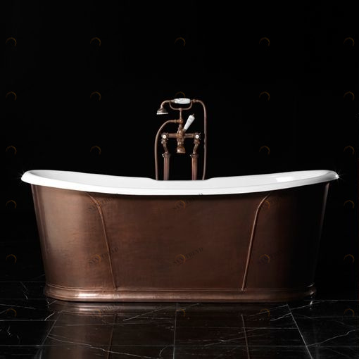 Ванна чугунная NACAMELOTAR Devon Devon CAMELOT RAME ANTICO Devon&Devon