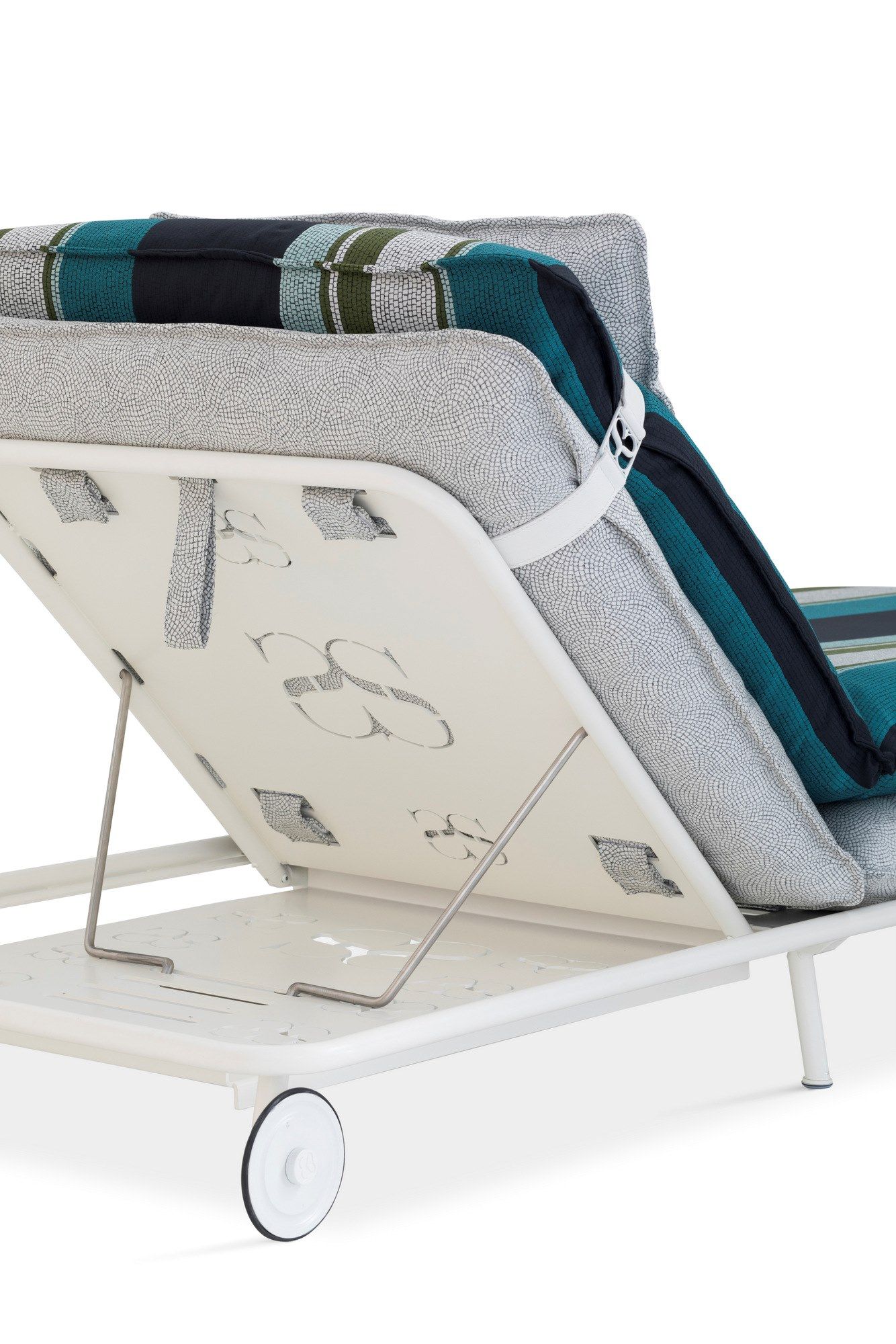 Тканевая откидная Садовая кровать с колесами Sicis Lipari ARCH-00043599 - Вид №3
