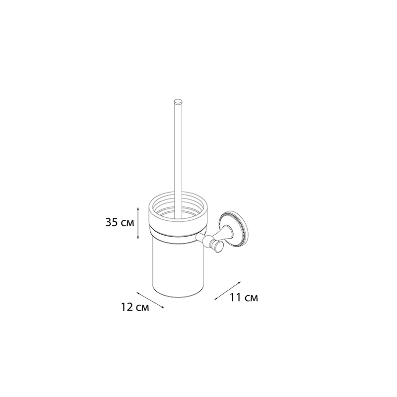 Ерш для туалета Grampus ALFA GR9513 - Вид №2