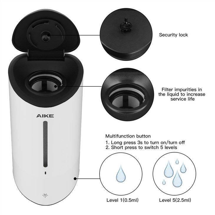 Умный дозатор мыла AIKE AK3160_138  - Вид №2