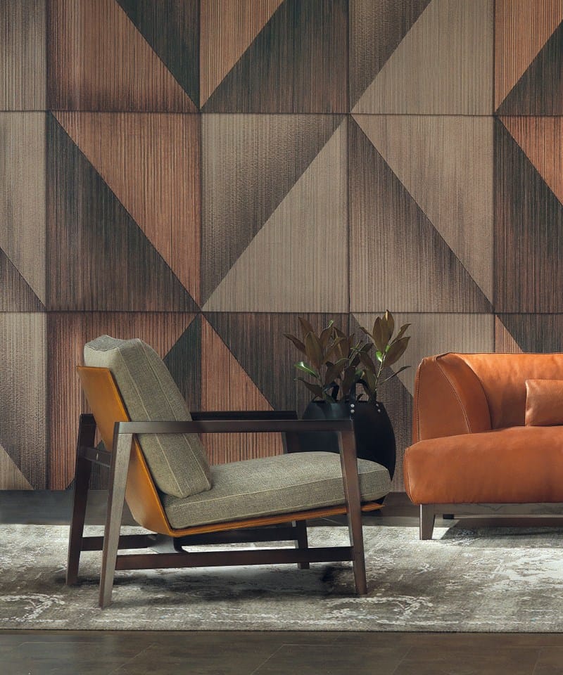 Тканевое кресло с подлокотниками Borzalino SEAN ARCH-00076974 - Вид №12