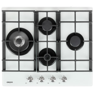 8125372 Газовая варочная поверхность Akpo PGA 604 VGC-T WH