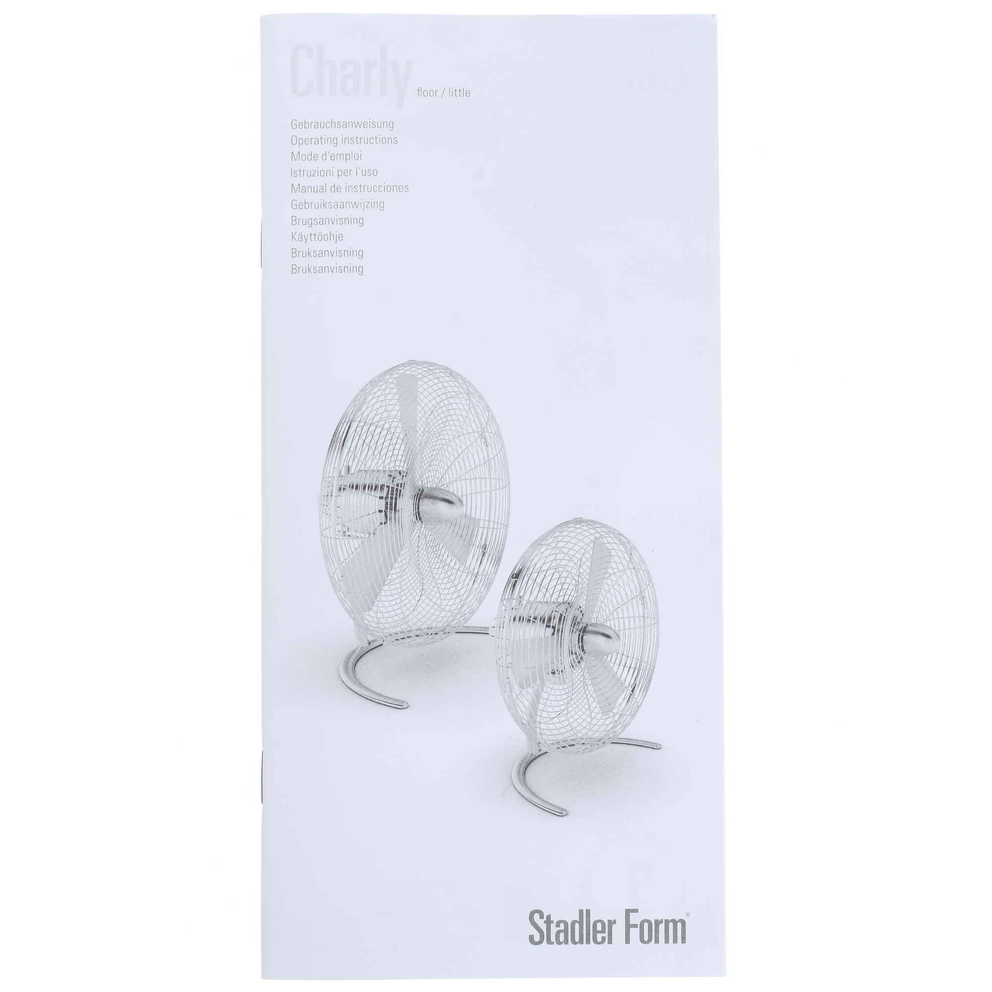 1054640 Вентилятор Stadler Form Charly NEW Little C-040  серый STDN-0052643 - Вид №5