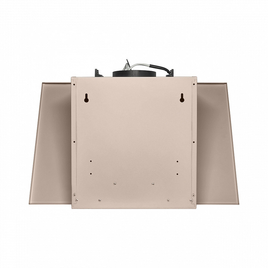 TOWER C 60 DARK BEIGE Вытяжка tower c 60 темно-бежевый/темно-бежевое стекло/ • тип: настенная• цвет: темно-бежевый• управление: кнопочное• ширина, мм: 600• полная потребляемая мощность, вт: 180• количество скоростей: 3• максимальная производительность, м3 Santreyd  - Вид №6