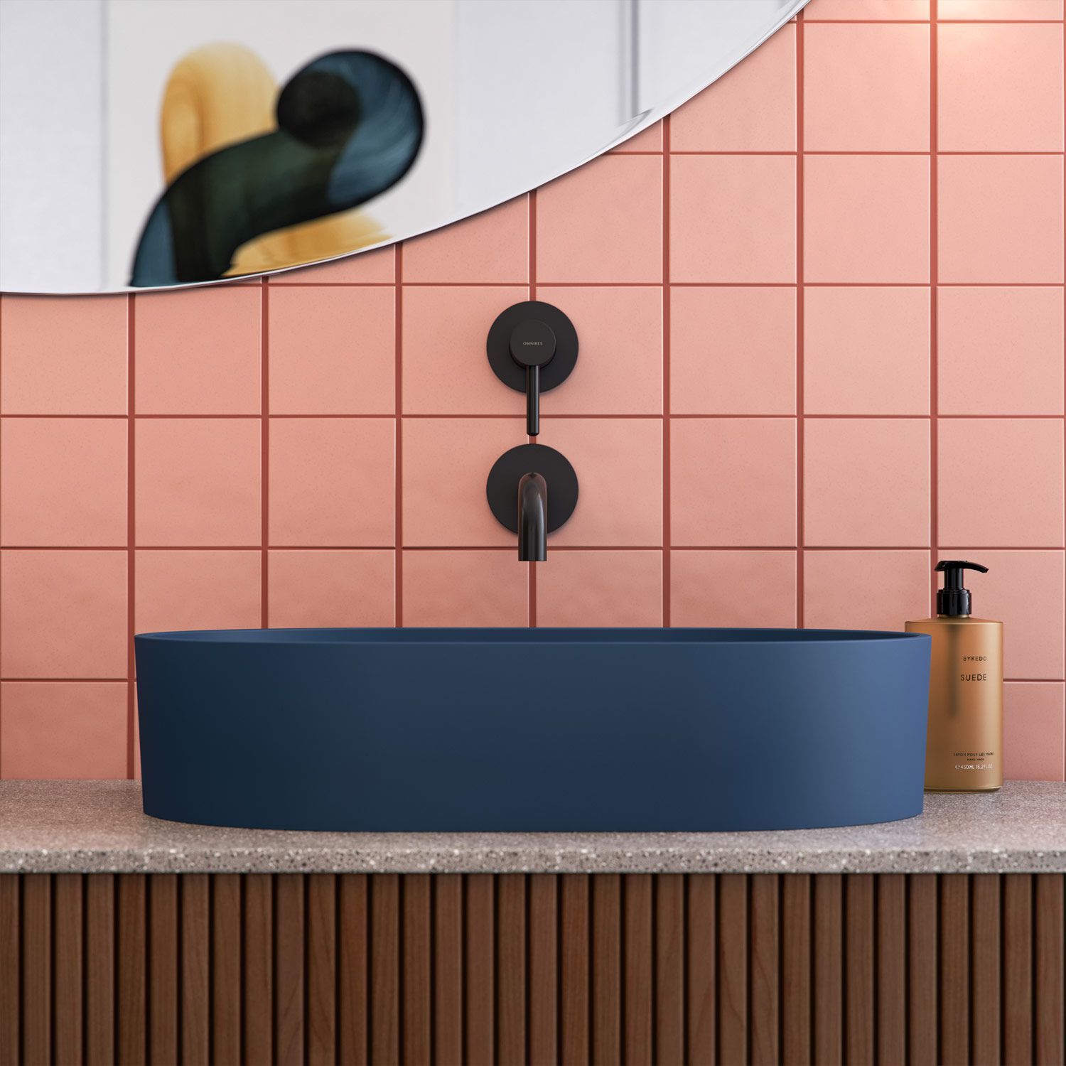 Столешница из композитного материала OMNIRES OVO M+ OVOUN ARCH-00080091 - Вид №19