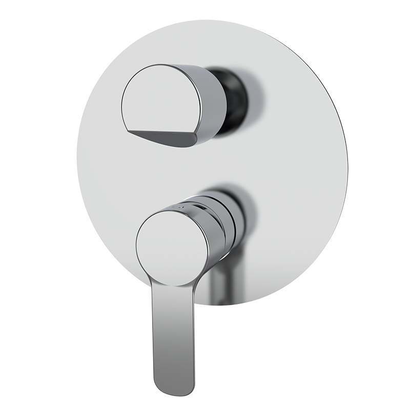 40135400 BASIC Смеситель встроенный с переключателем Хром GRB MIXERS TENDER