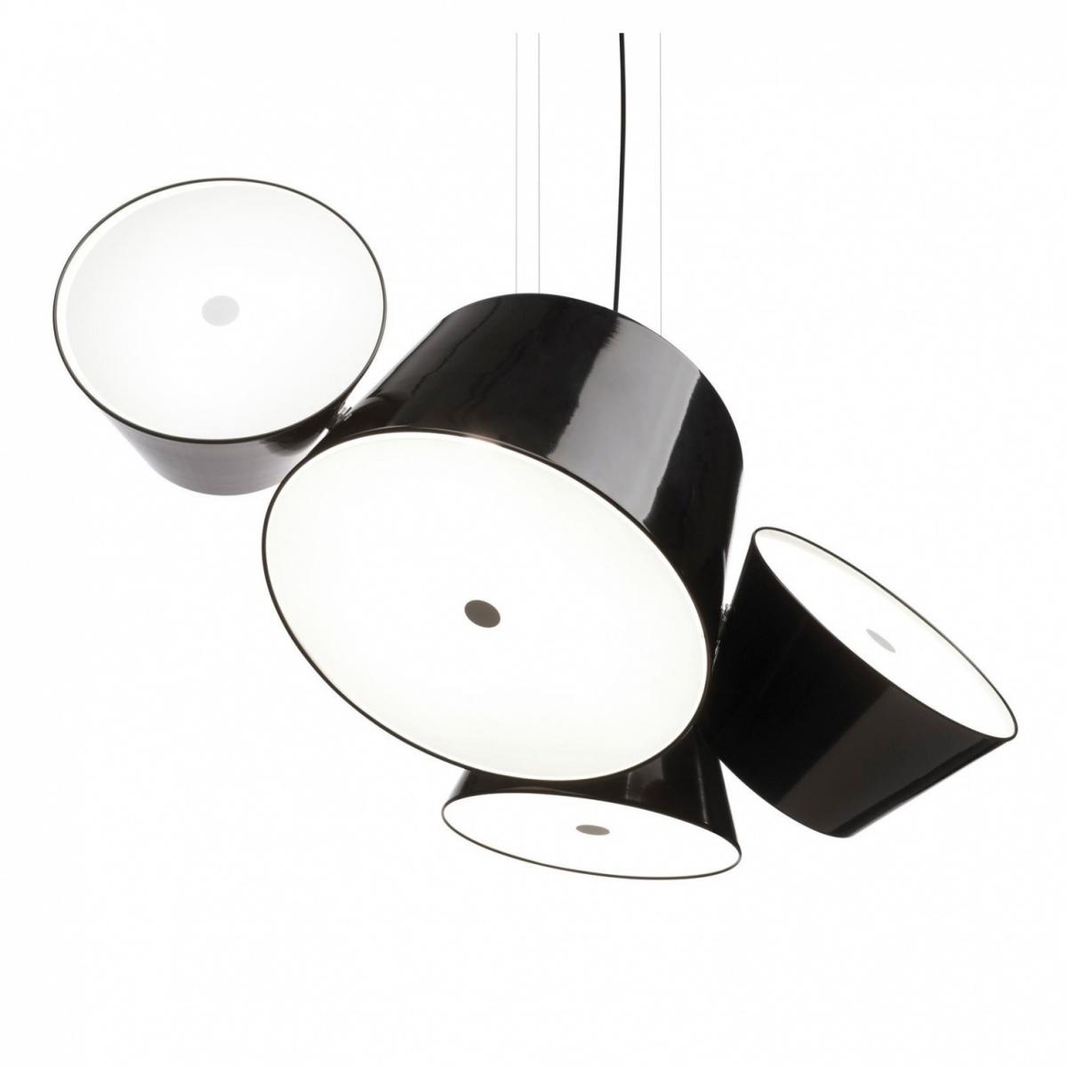 093990 Люстра 3 черная Marset Tam Tam 