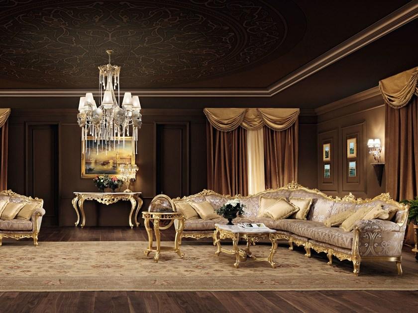 Modenese Gastone Низкий прямоугольный журнальный столик из массива дерева Villa venezia sun-id-1419106 - Вид №2