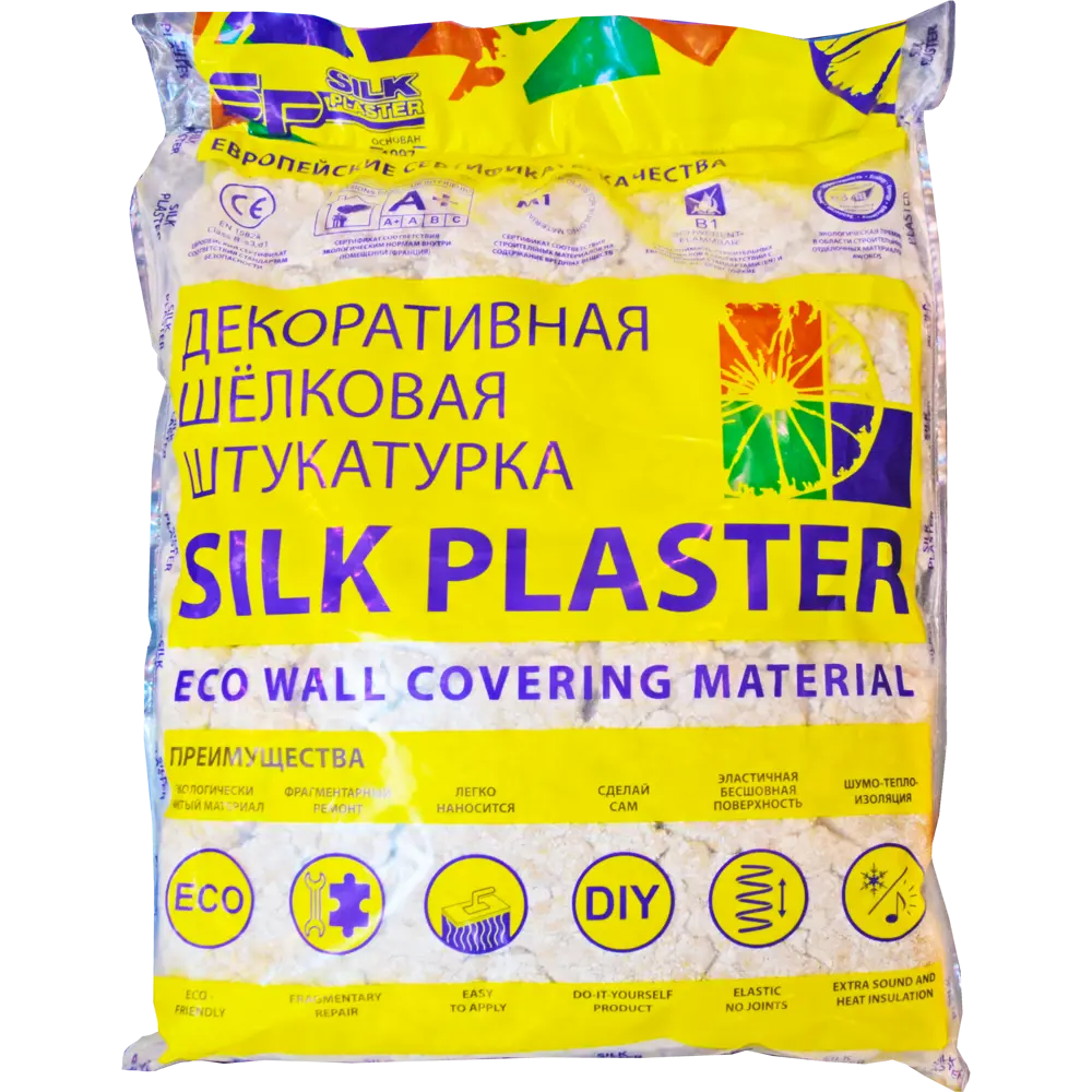Жидкие обои Silk Plaster Сауф 941 1.2 кг цвет серый 82453446 STLM-2211758  - Вид №1