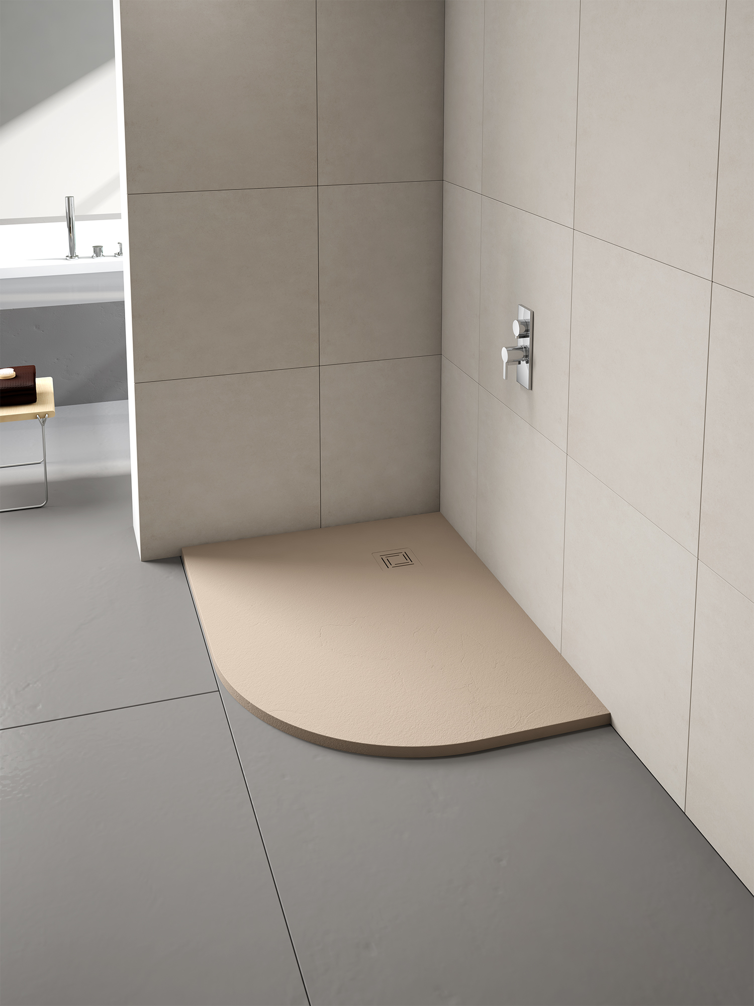 Душевой поддон T129HG L или R Merlyn Truestone - Вид №2