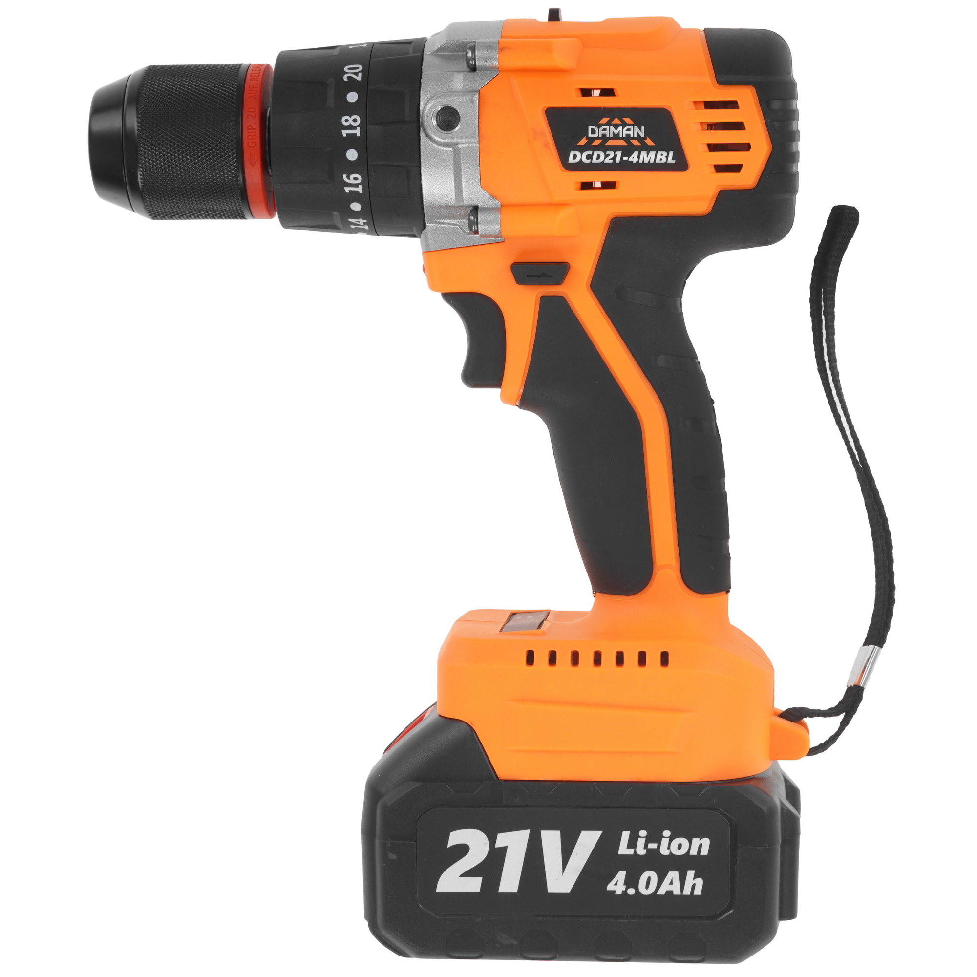 Дрель-шуруповерт DAMAN DCD21-4MBL 9230671 BRAIT STDN-0023124
