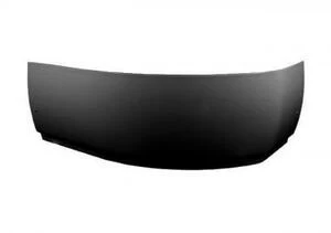 Фронтальная панель для ванны Aquanet Capri 160 L черная