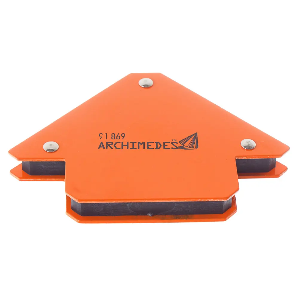 Магнит для сварки под углом 90 градусов 85x85 мм ARCHIMEDES STLM-2085481