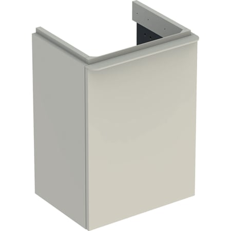 500.363.00.1 Шкафчик для раковины Geberit Smyle Square, с одной дверцей Geberit  - Вид №9