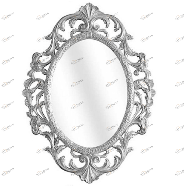 Зеркало фигурное MIGLIORE Complementi ML.COM-70.507, h105*L77*P4 см, серебро ML.COM-70.507.AG