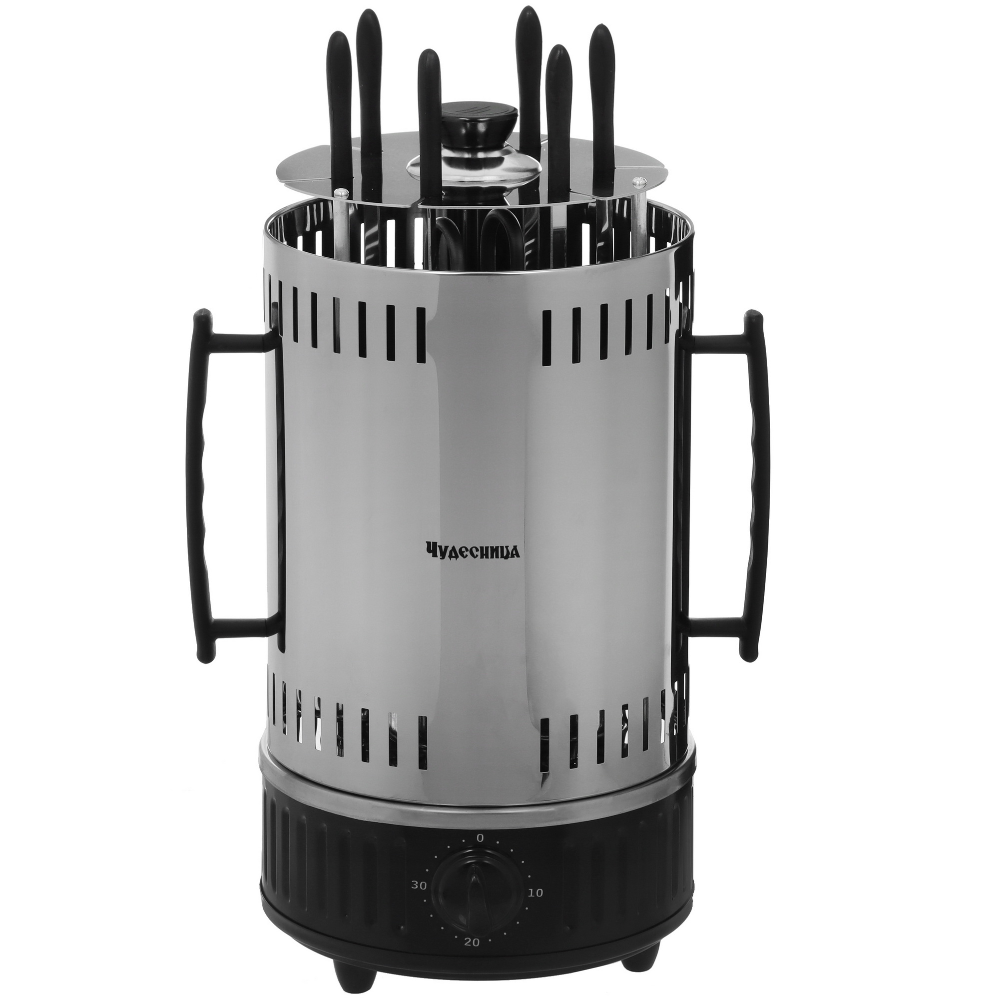 1088151 Электрошашлычница Чудесница ЭШ-1006 серебристый STDN-0039095 - Вид №1