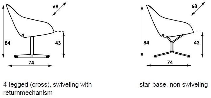 Artifort Кресло с 4-мя спицами Beso sun-id-1412596 - Вид №5
