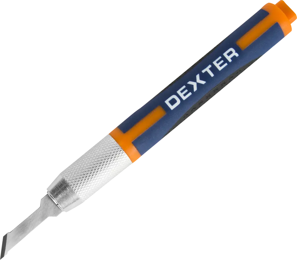 DEXTER — прецизионный нож-скальпель с 6 сменными лезвиями для тонких работ 16852360