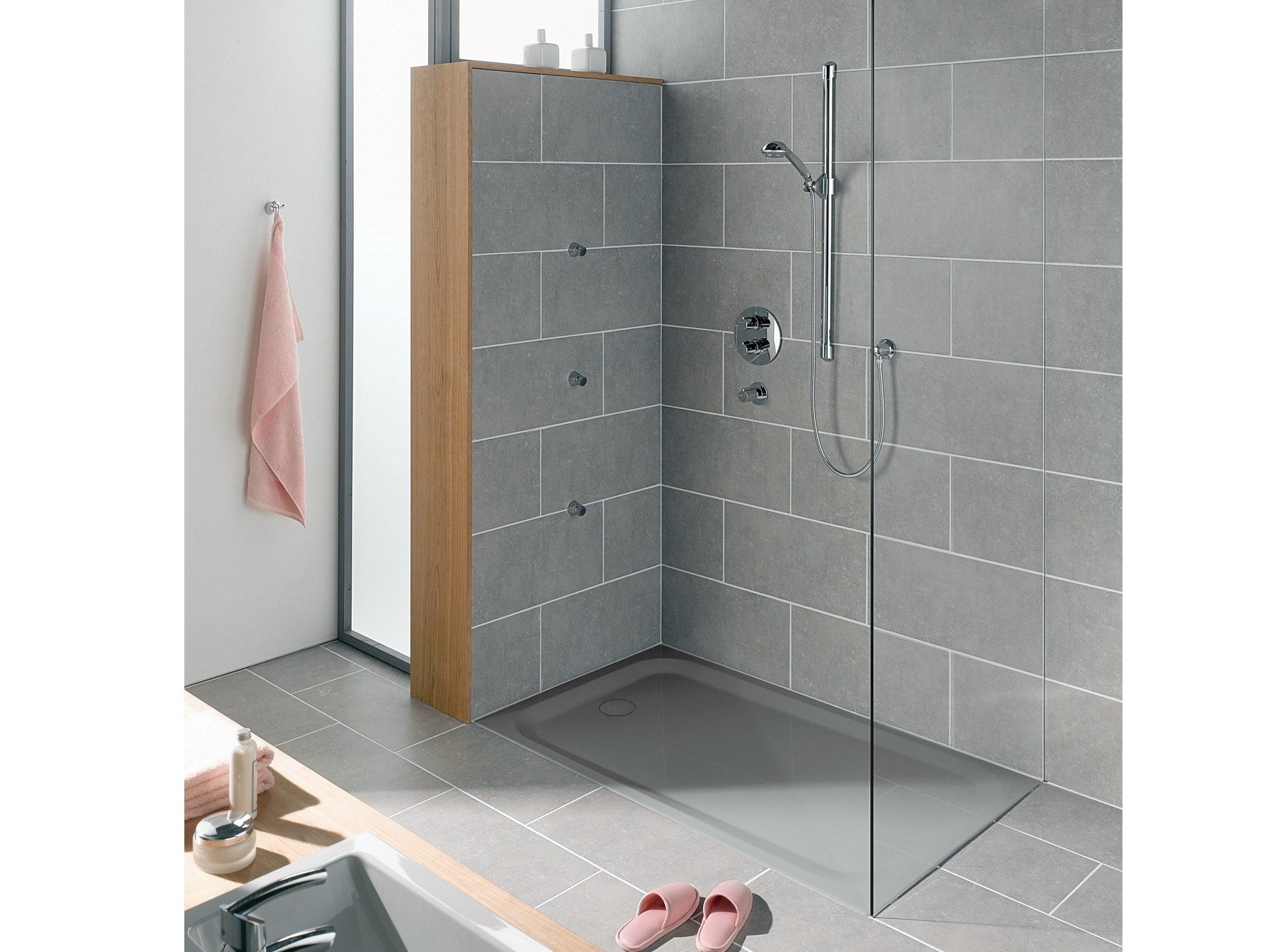 Эмалированная стальная прямоугольная напольная проволока для душа Bette BETTEULTRA ARCH-00080851 - Вид №5