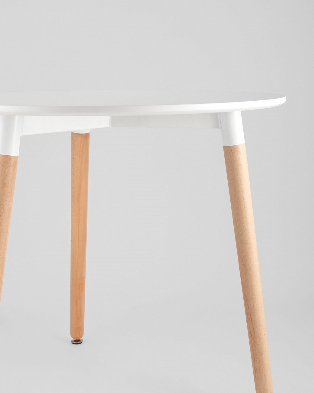 Стол обеденный круглый белый DST EAMES  00-3958822 Белый  - Вид №4