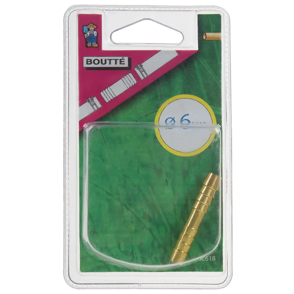 Ремонтный штуцер BOUTTE для садовых шлангов 6 мм 11676989 STLM-0001374 - Вид №3