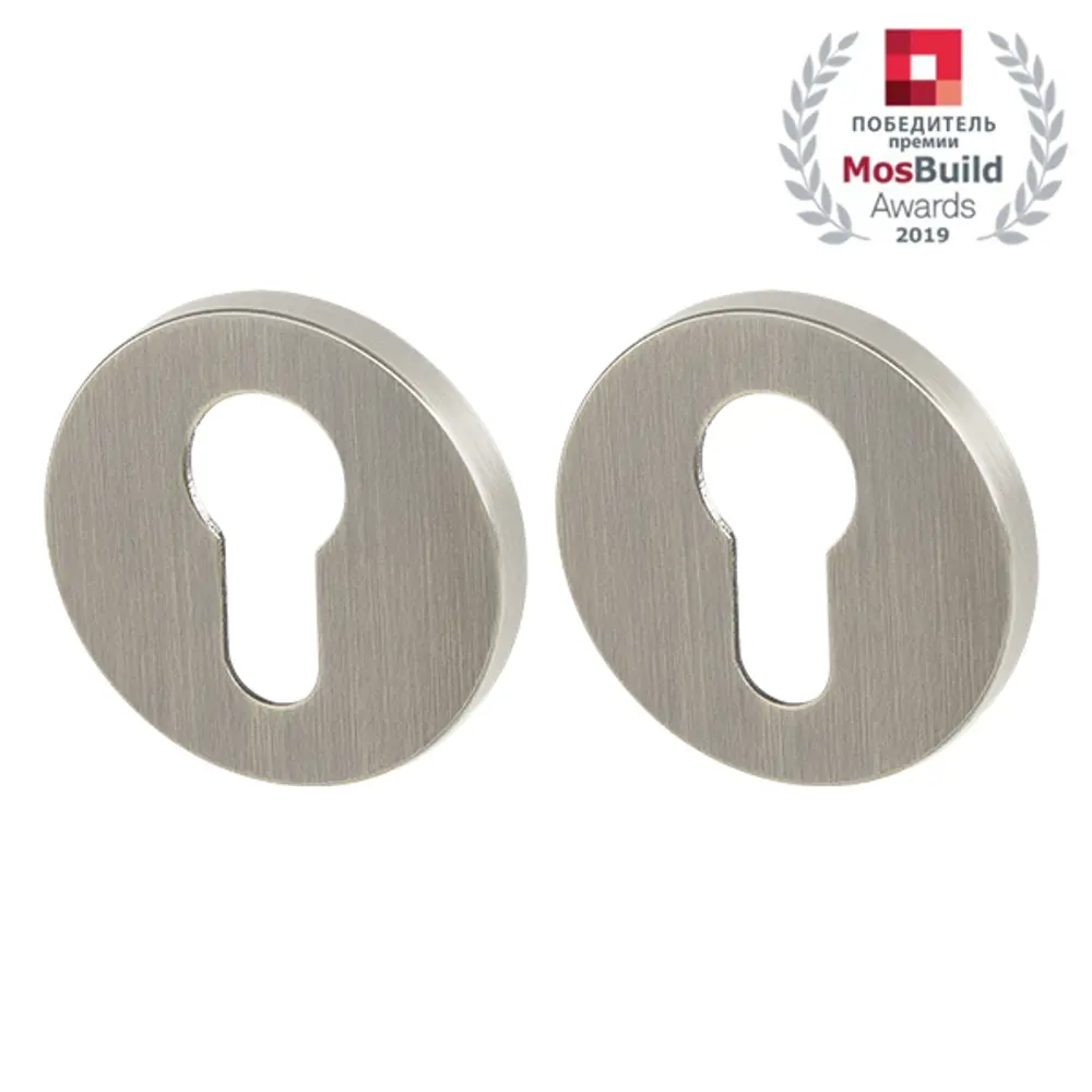 Накладка под цилиндр Armadillo ET.R.URS52 SN-3, ЦАМ, цвет матовый никель STLM-2202712 - Вид №1