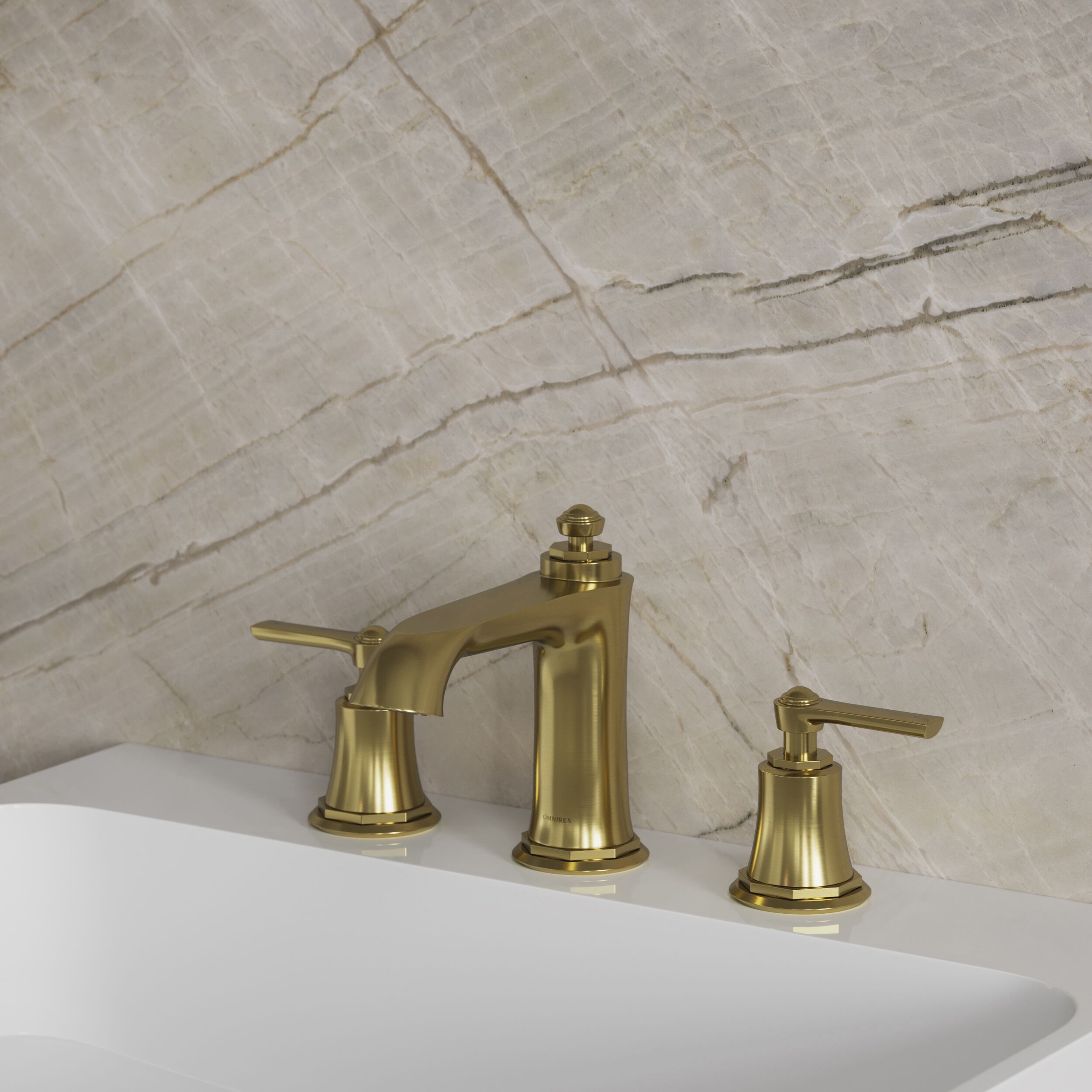 Смеситель для раковины с 3 отверстиями OMNIRES Armance ARCH-00074822 - Вид №11