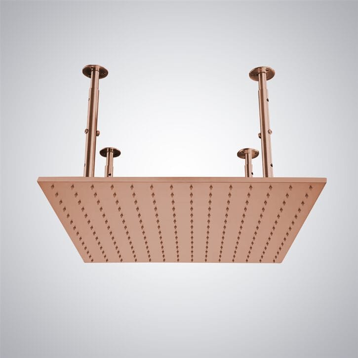 Квадратная душевая головка из нержавеющей стали Fontana Showers Luxe Fontaine ARCH-00059766 - Вид №24