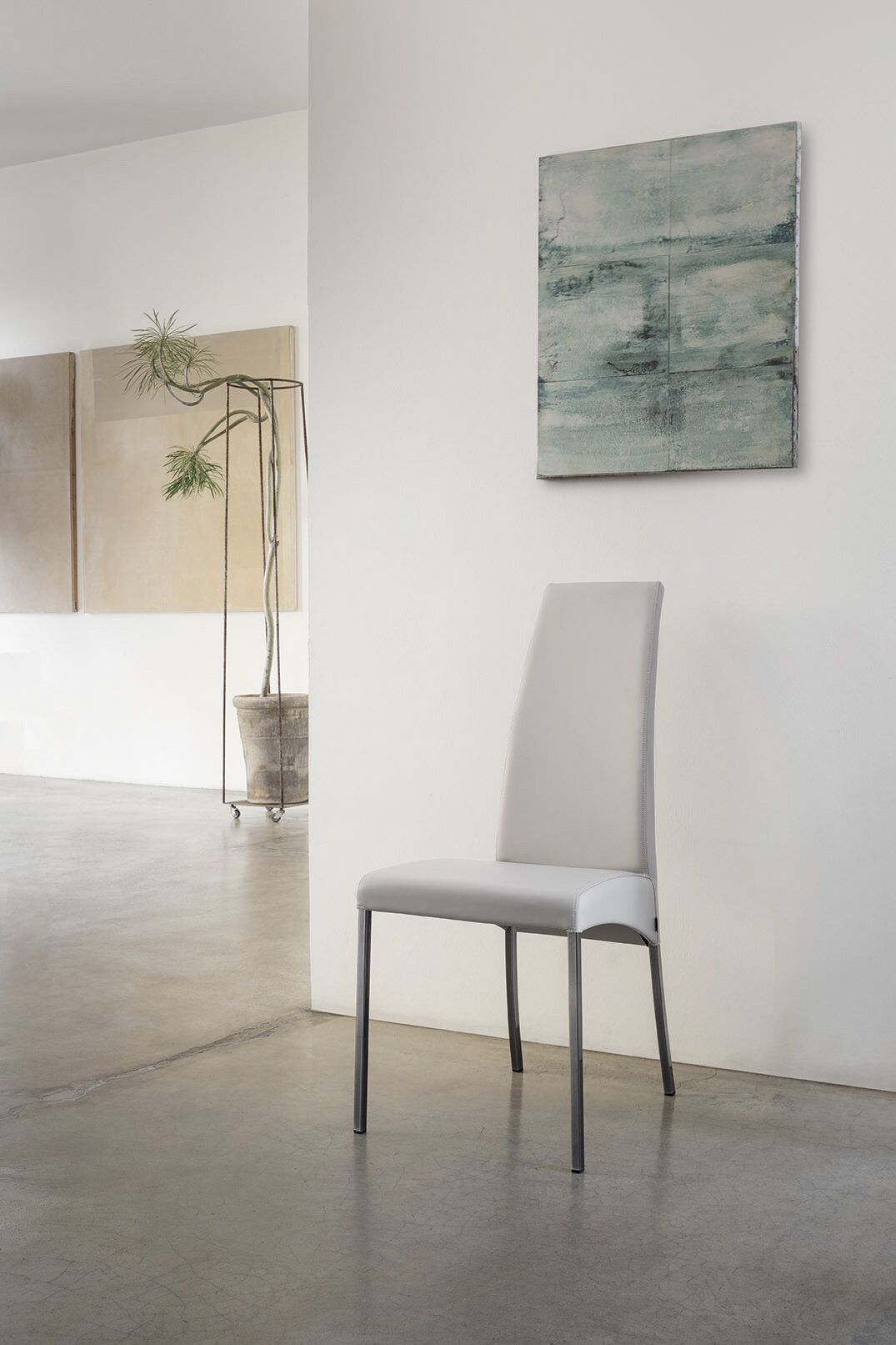 Кожаный стул Bontempi Casa AIDA ARCH-00015515