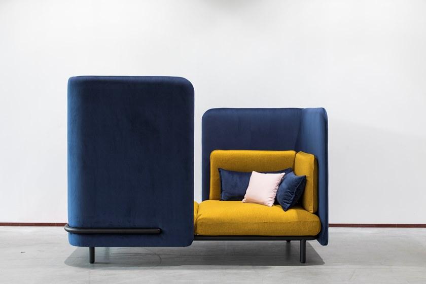 BuzziSpace Кресло из ткани с высокой спинкой Buzzispark sun-id-1409963 - Вид №5