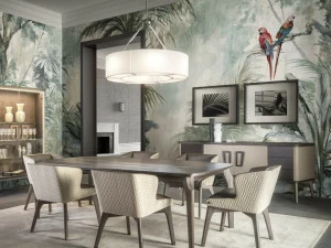 Inkiostro Bianco Тропические панорамные обои Sang real - limited edition