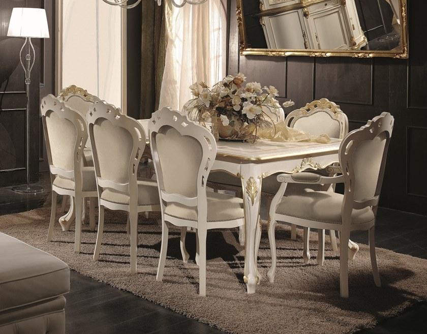 SCAPPINI & C Стул с деревянными подлокотниками, обитыми тканью 35th anniversary Se 209/a - Вид №1