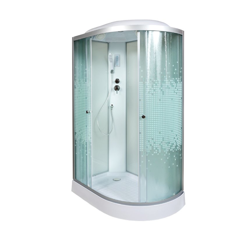 BМ1510 с электрикой BLACK Душевая кабина DETO Серия ВМ L 902 L с электрикой