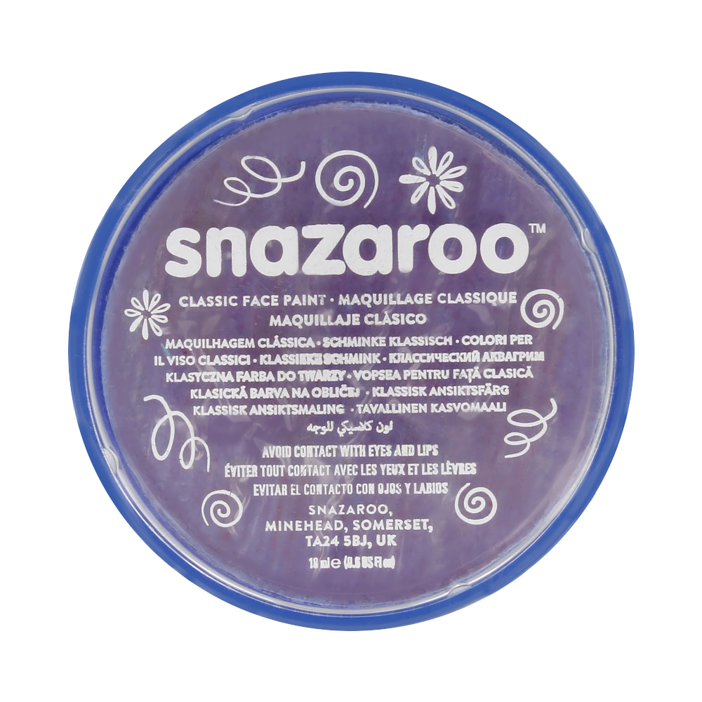 1118877 Краски для лица и тела 18 мл сиреневый Snazaroo 