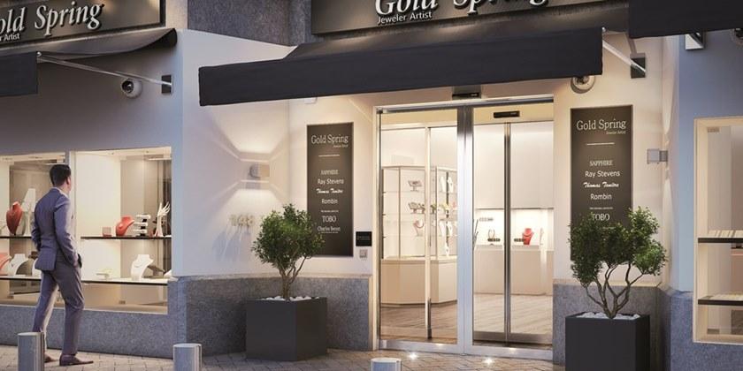 ASSA ABLOY Автоматическая раздвижная дверь с защитой от взлома Porte automatiche scorrevoli sun-id-1493088 - Вид №2