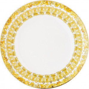 10649006 Rosenthal Versace Тарелка обеденная Rosenthal Versace Медуза Рапсодия 28см, фарфор Фарфор