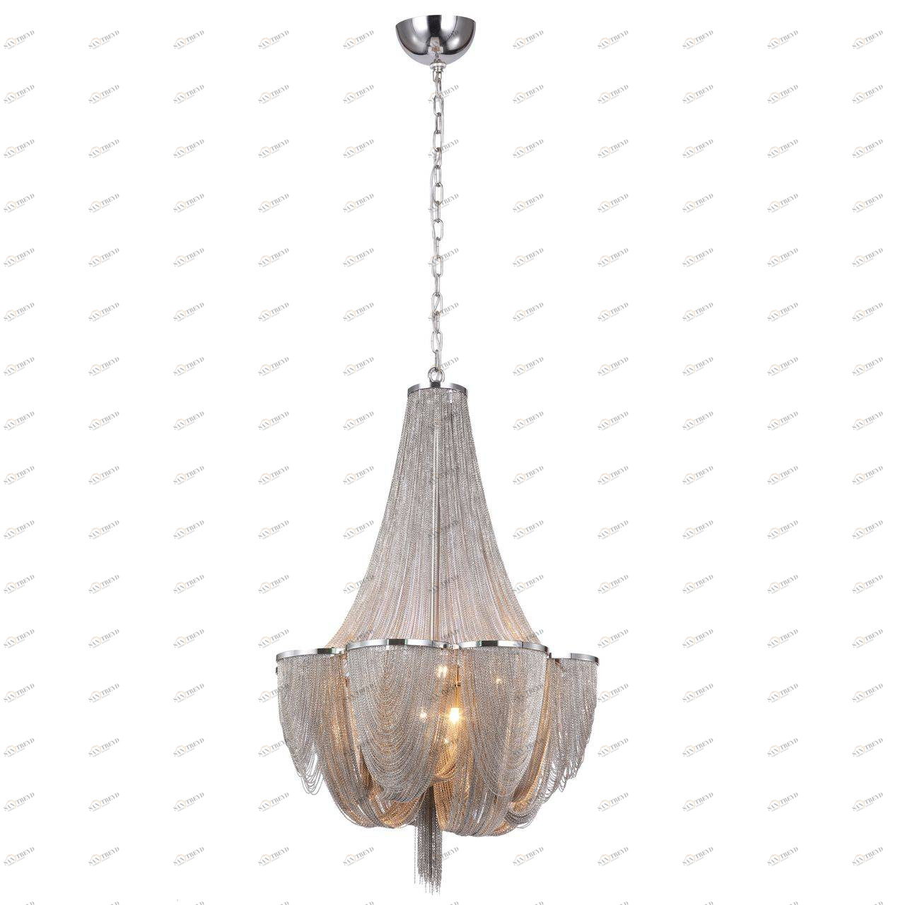 Люстра дизайнерская Up хром Rome SP10 CRYSTAL LUX ДИЗАЙНЕРСКИЕ, CRYSTAL 056946 Хром 