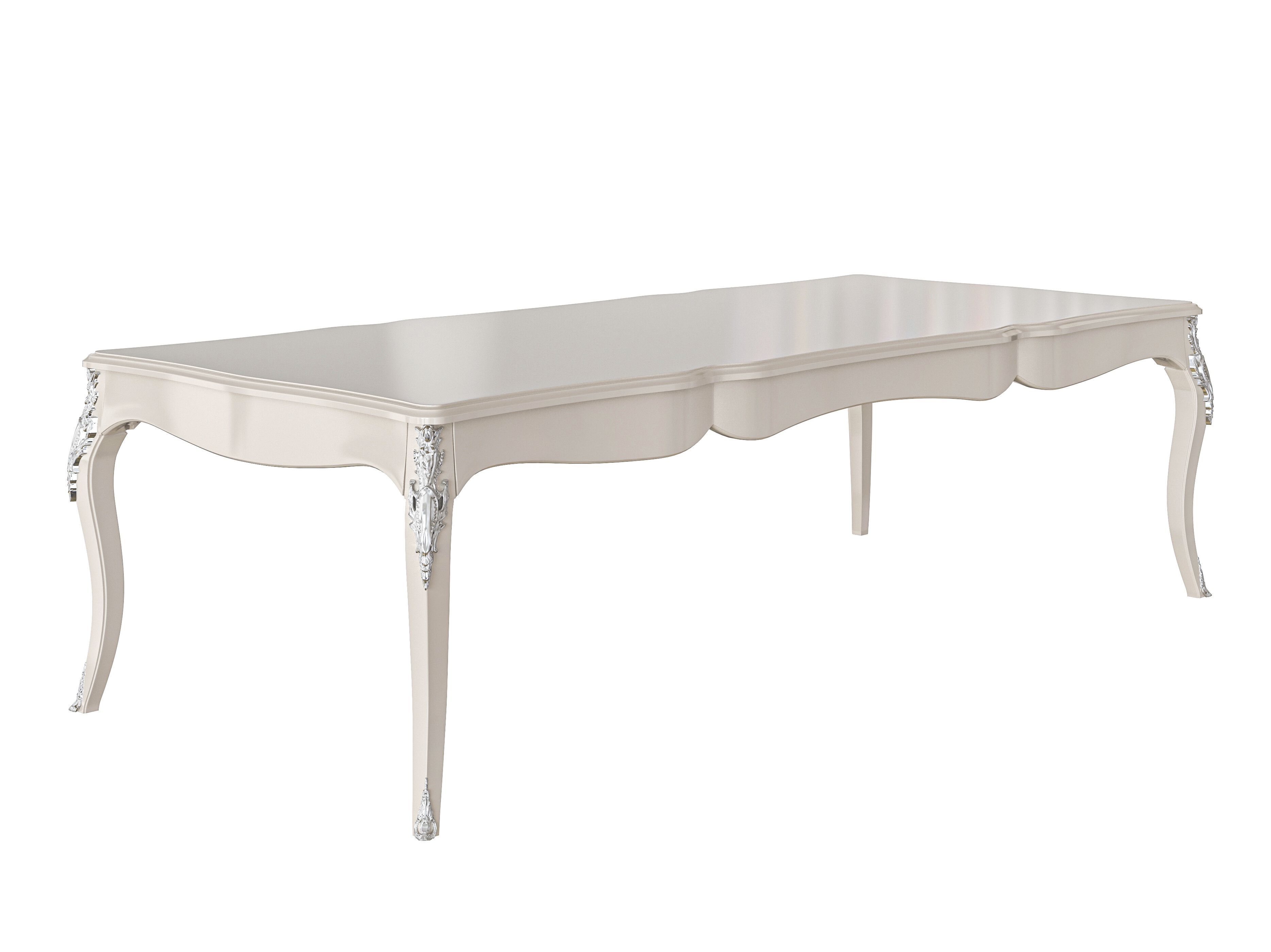 Прямоугольный обеденный стол из бука Modenese Luxury Interiors 21123 / 21125 / 21128 ARCH-00085179 - Вид №1