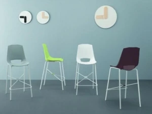 GES Group Табурет высокий полипропиленовый с подставкой для ног