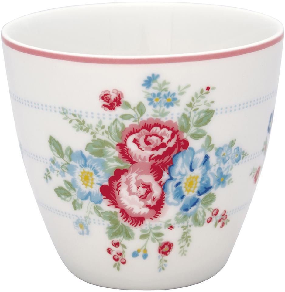 Стакан Henrietta white 300 мл Greengate STWLATHET0106