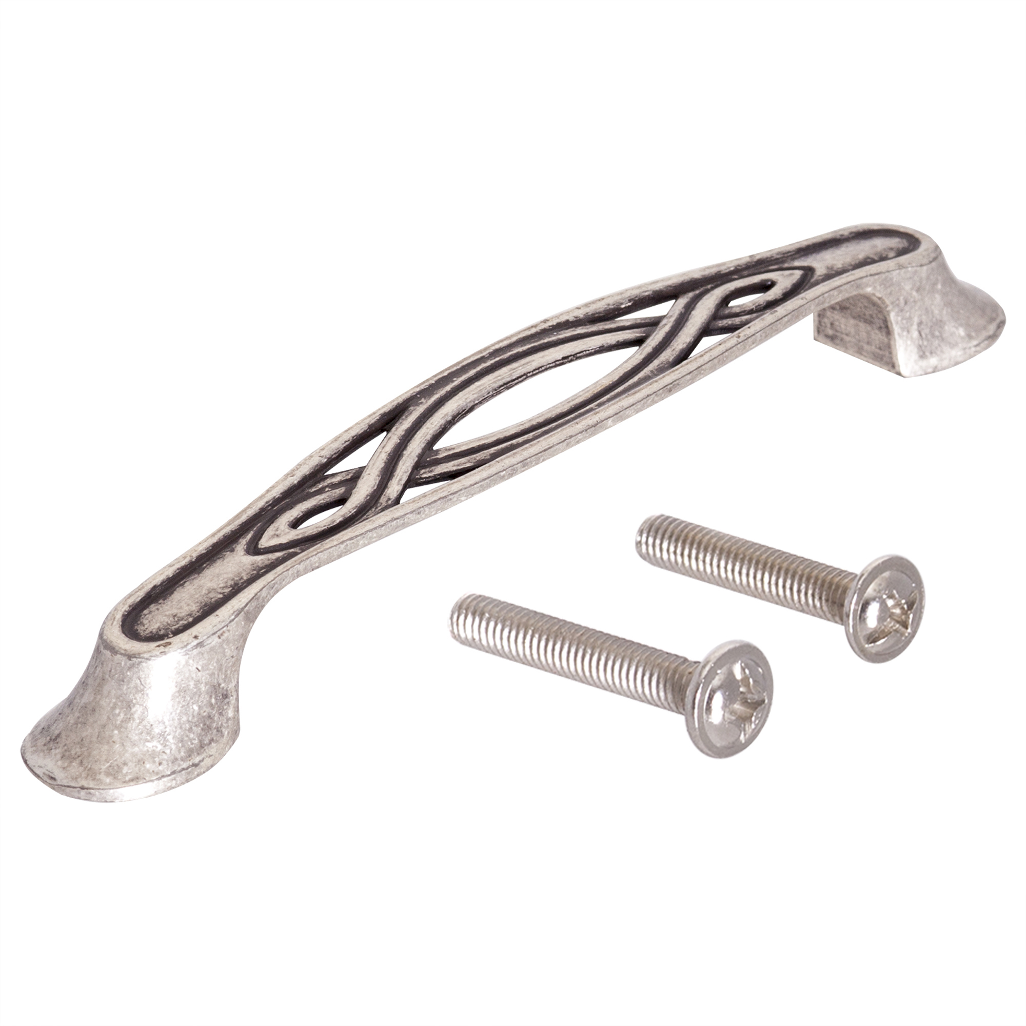 18236644 Ручка-скоба 164 мм металл цвет черненый старинный цинк STLM-0010066 KERRON 