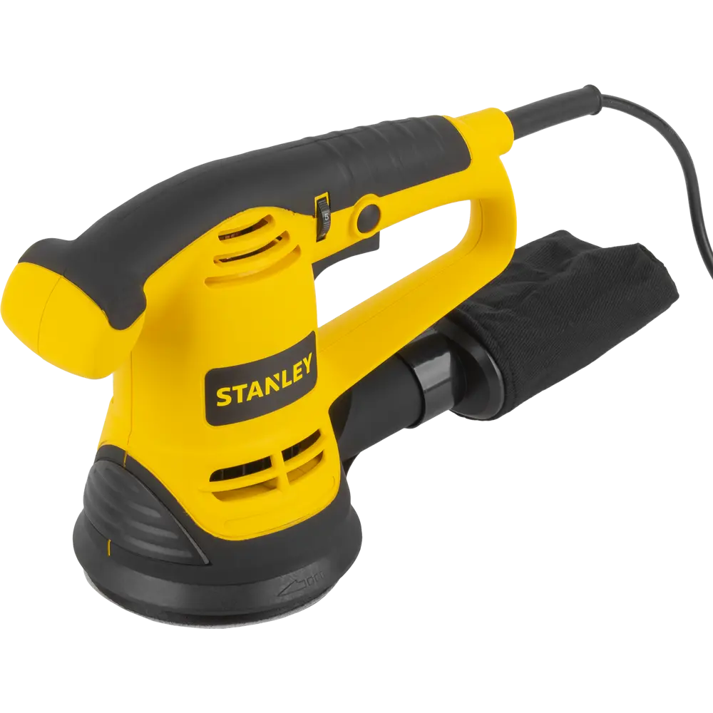 Эксцентриковая шлифмашина Stanley SRS480, 480 Вт, 125 мм 84802712 STLM-2019223 