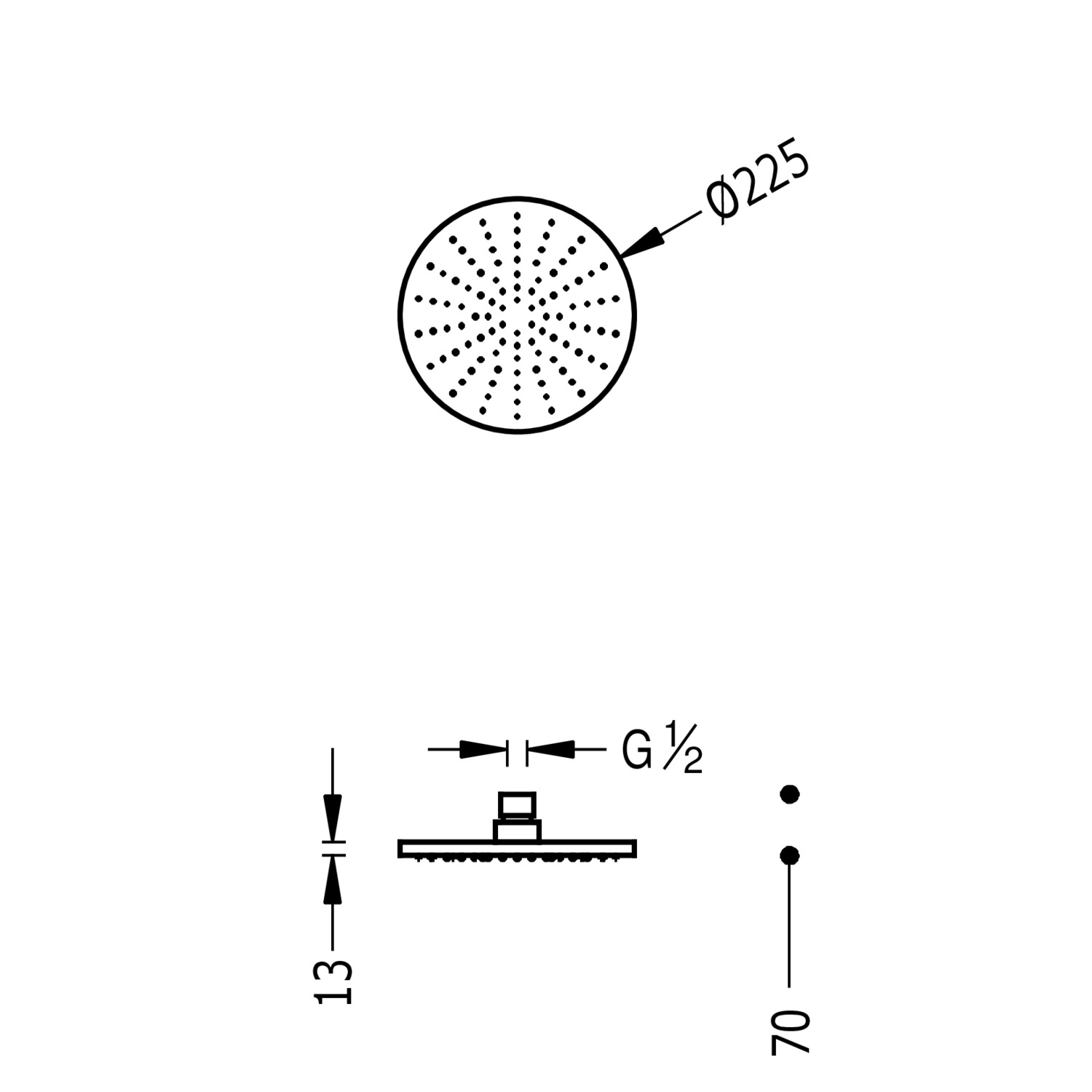 Насадка для душа Antilime-29963201 TRES RICAMBI - Вид №2