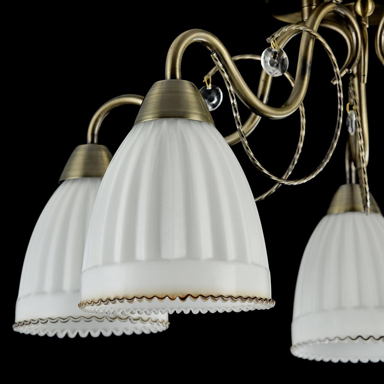 Потолочная люстра Freya Letizia FR2757-PL-05-BZ FREYA LETIZIA 184034 Белый - Вид №2