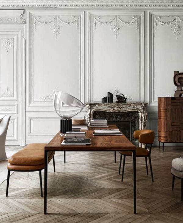 Квадратный деревянный обеденный стол Maxalto ARCH-00038661 - Вид №2